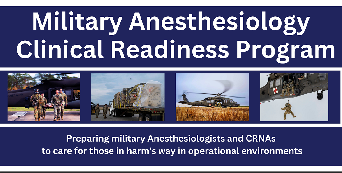 (148132) ANE, MILITARY ANESTHESIOLOGY CLINICAL READINESS PROGRAM img